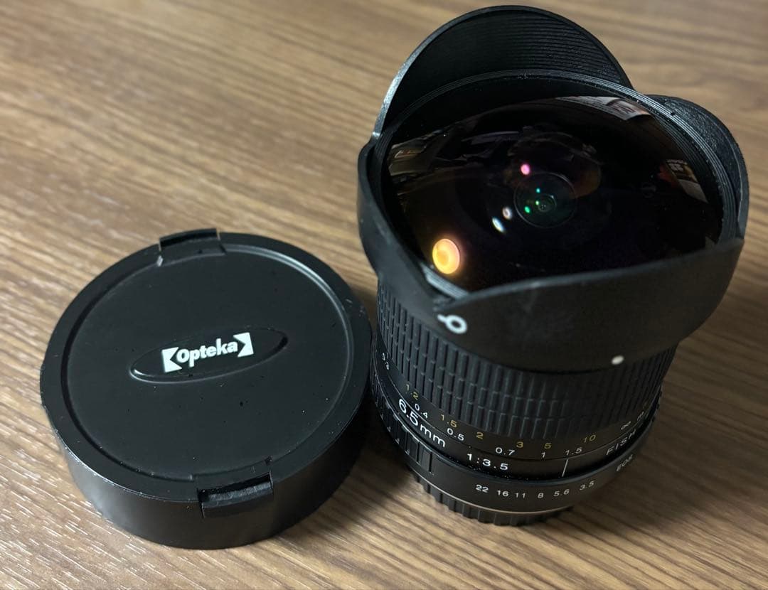 【最終値下】Opteka 6.5mm F3.5 魚眼レンズ キャノンEFマウント