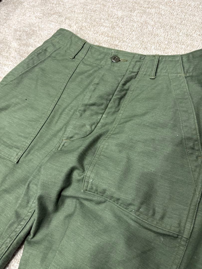 orSlowファティーグパンツ レギュラーフィット ベイカーパンツ