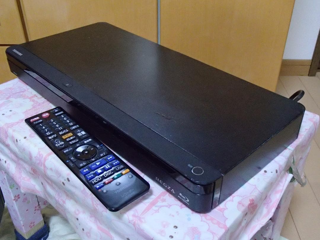 TOSHIBA REGZA ブルーレイレコーダーⅮBR‐ℤ610,整備点検済み、
