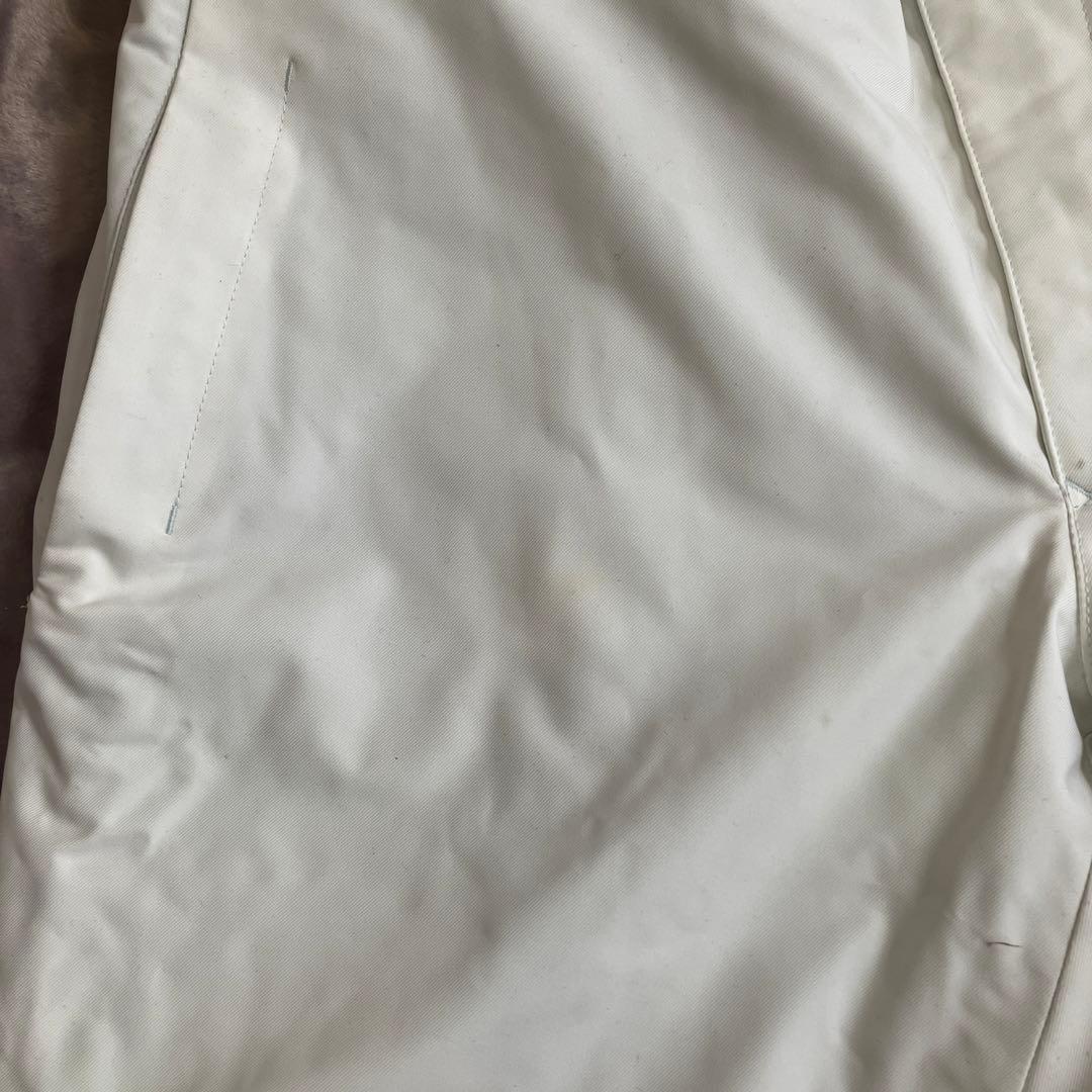 デサント　メンズスキーパンツ　白　110-77