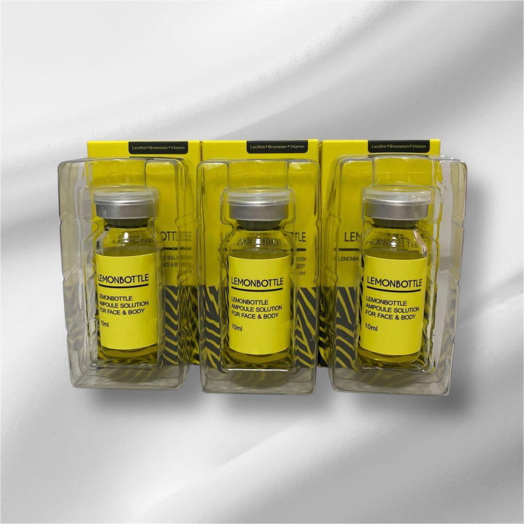 【即日発送】韓国で話題レモンボトル10ml 3本 ホームケアキットプレゼント