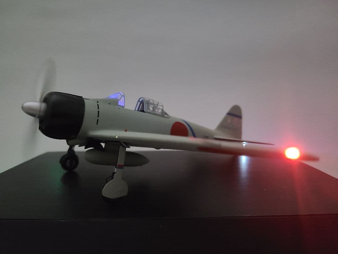 マギウス 零式艦上戦闘機21型 坂井三郎乗機 リアルモーターライズ完成品