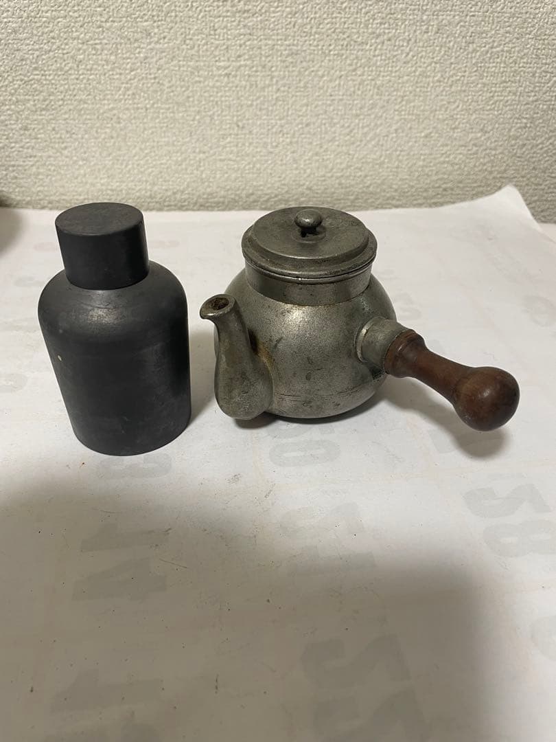 專用です　煎茶道具　古錫　乾茂號造茶壷+急須　2点セット