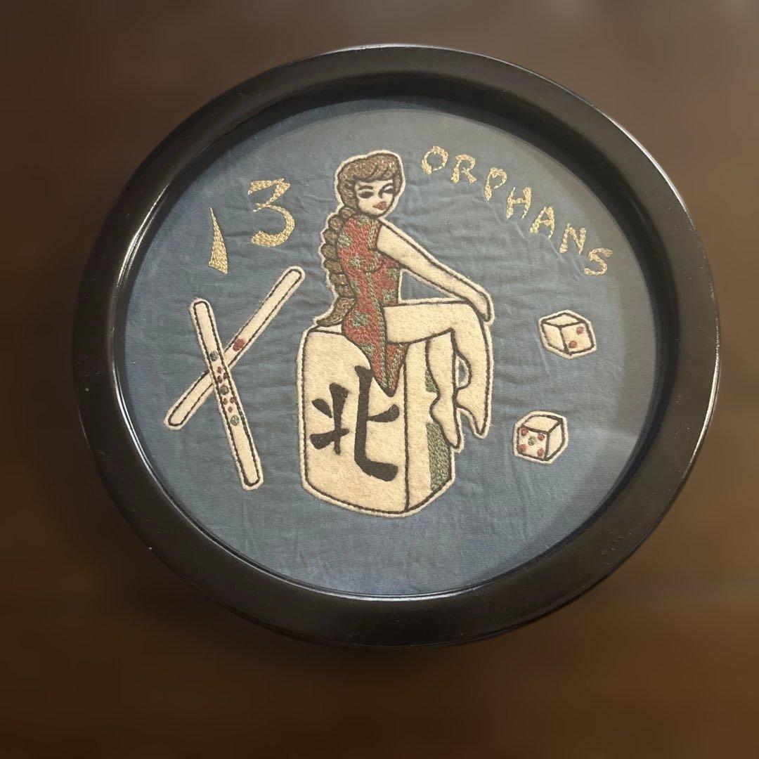 ノースノーネームパッチ額装