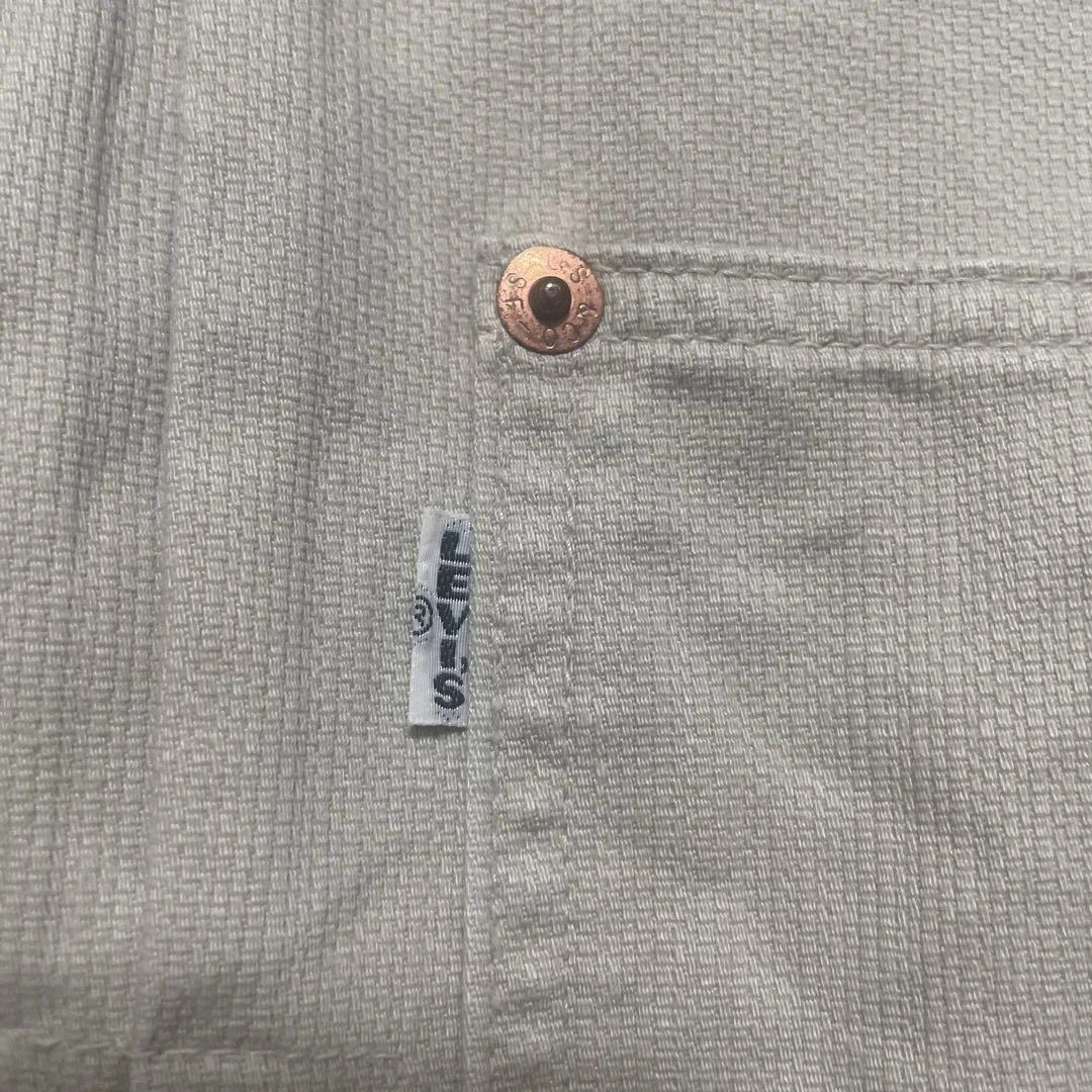 LEVI'S デニムジャケット サイズ40 ホワイト