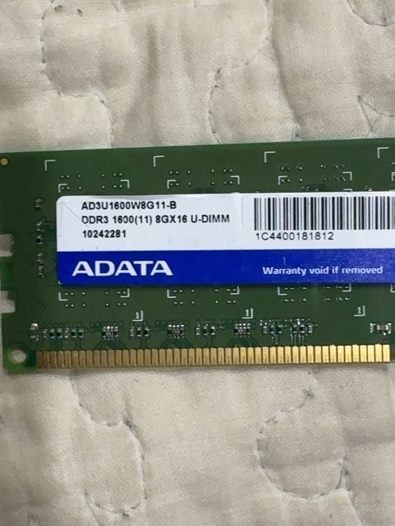 DDR3-1600 8GB×2 16GB