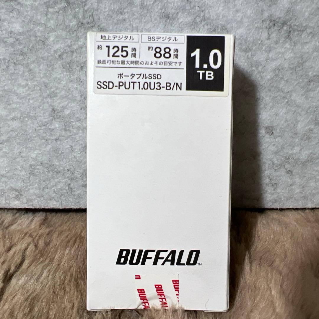バッファロー SSD 外付け 1.0TB 超小型 コンパクト ポータブル