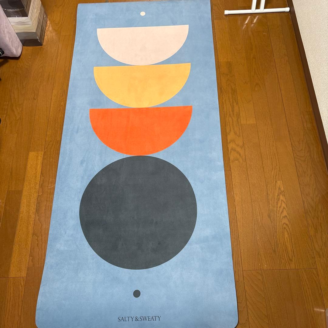 ［makuake］SALTY & SWEATY 大型ヨガマット 79.5×181