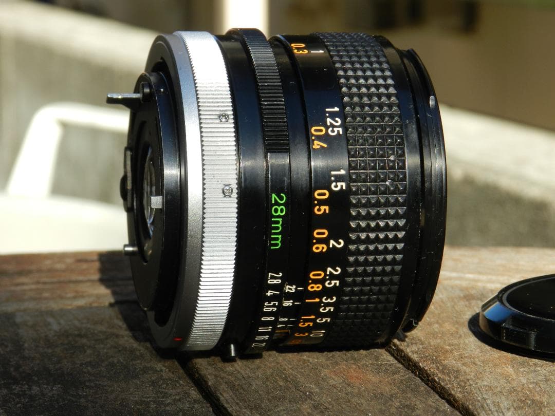 極美品 CANON FD 28mm f/2.8 SC レンズ 即撮影可　キャノン