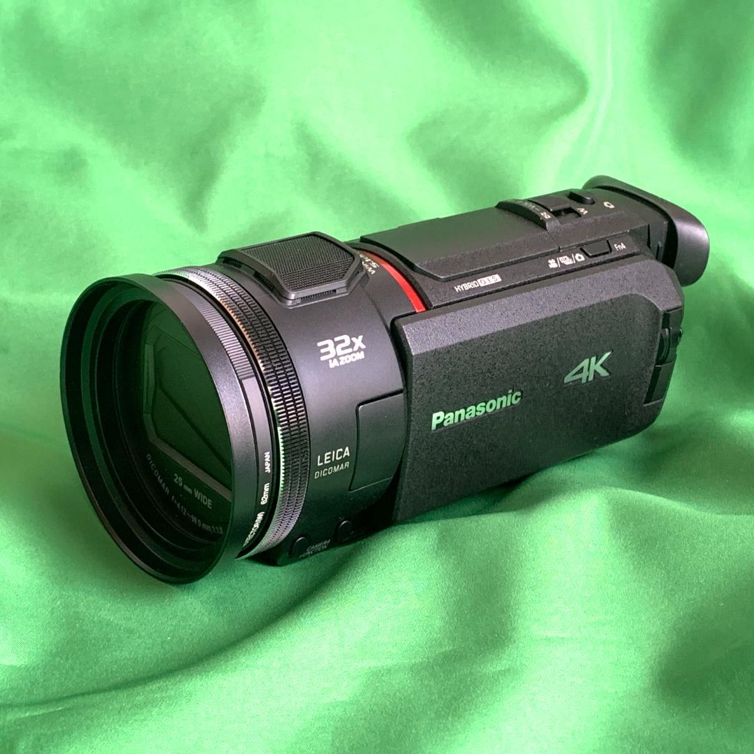 【極美品】パナソニック 4Kビデオカメラ HC-WXF1M
