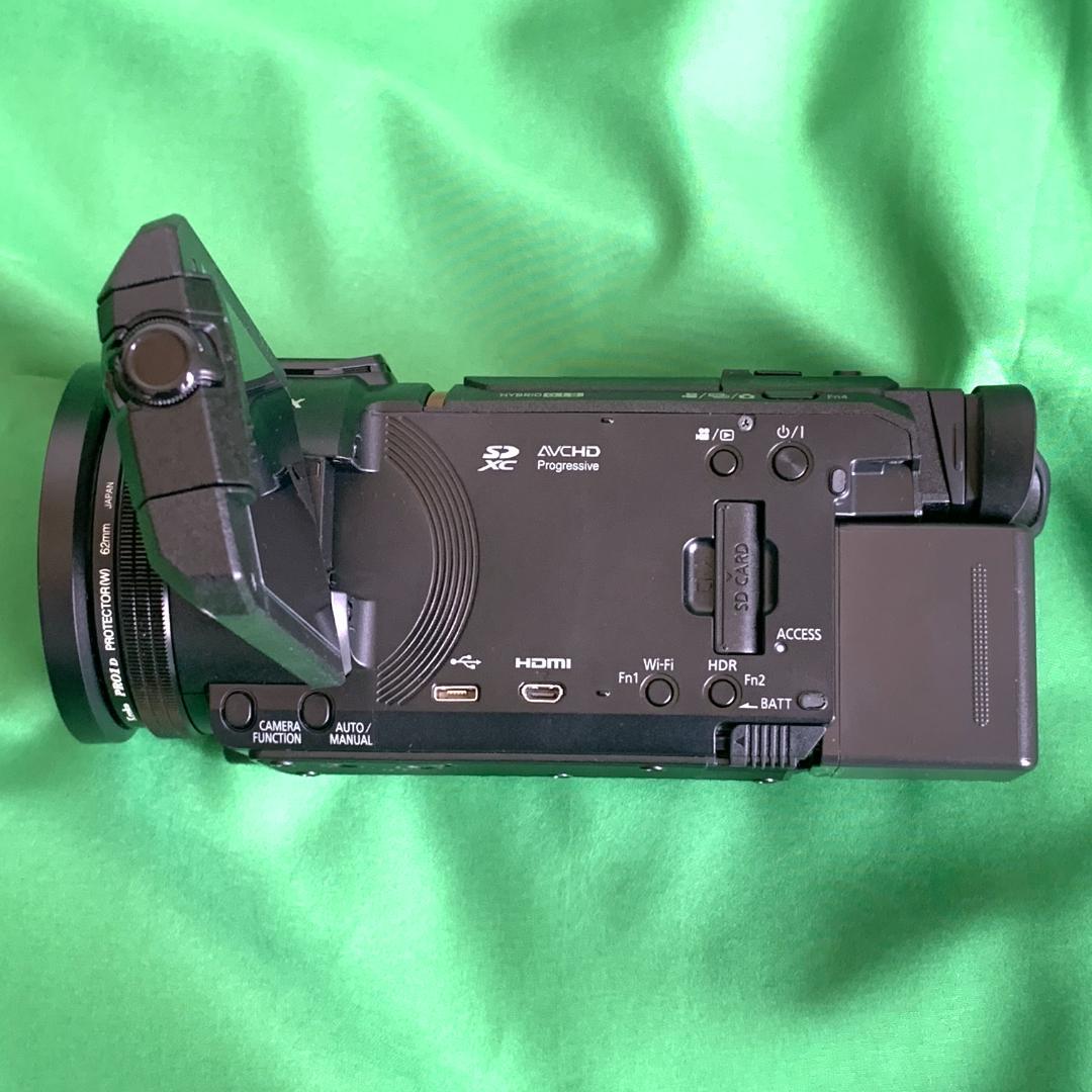 【極美品】パナソニック 4Kビデオカメラ HC-WXF1M
