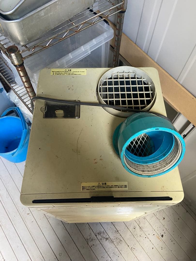 アイボリー 冷風機 キャスター付き