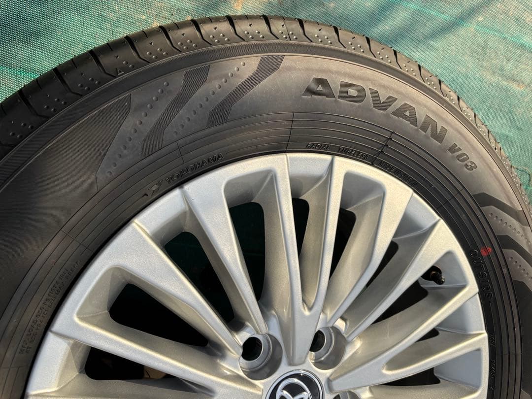 【最終値下げ】40アルファード17インチ純正アルミホイール タイヤセット新車外し