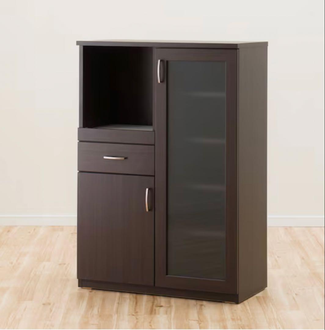 【ARI♡】ニトリ レンジボード コパンT 80MRB DBR