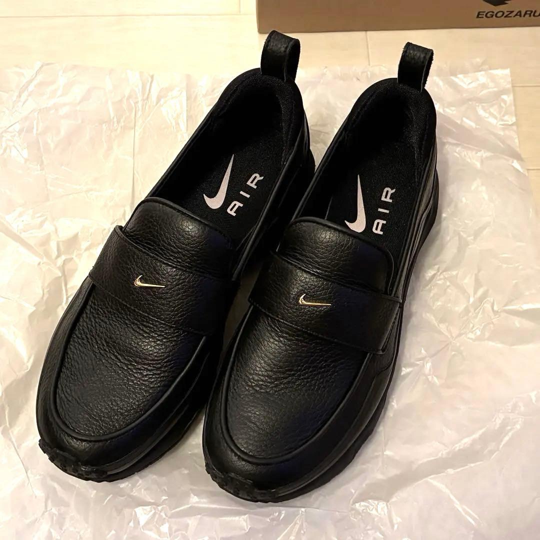 Nike ローファー　ブラック24cm