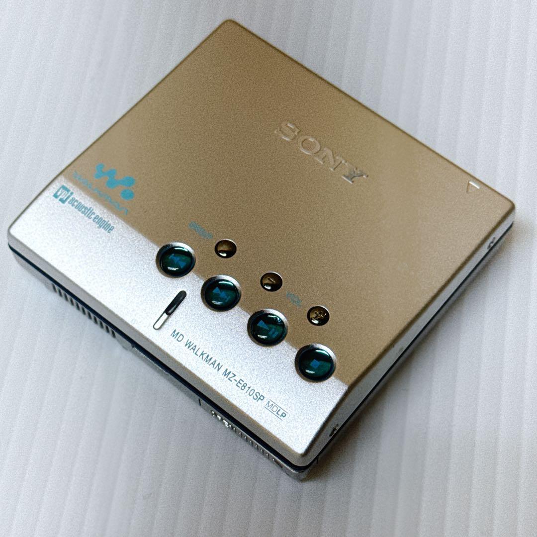 SONY MDウォークマン MZ-E810SP BCA-MZE810SP