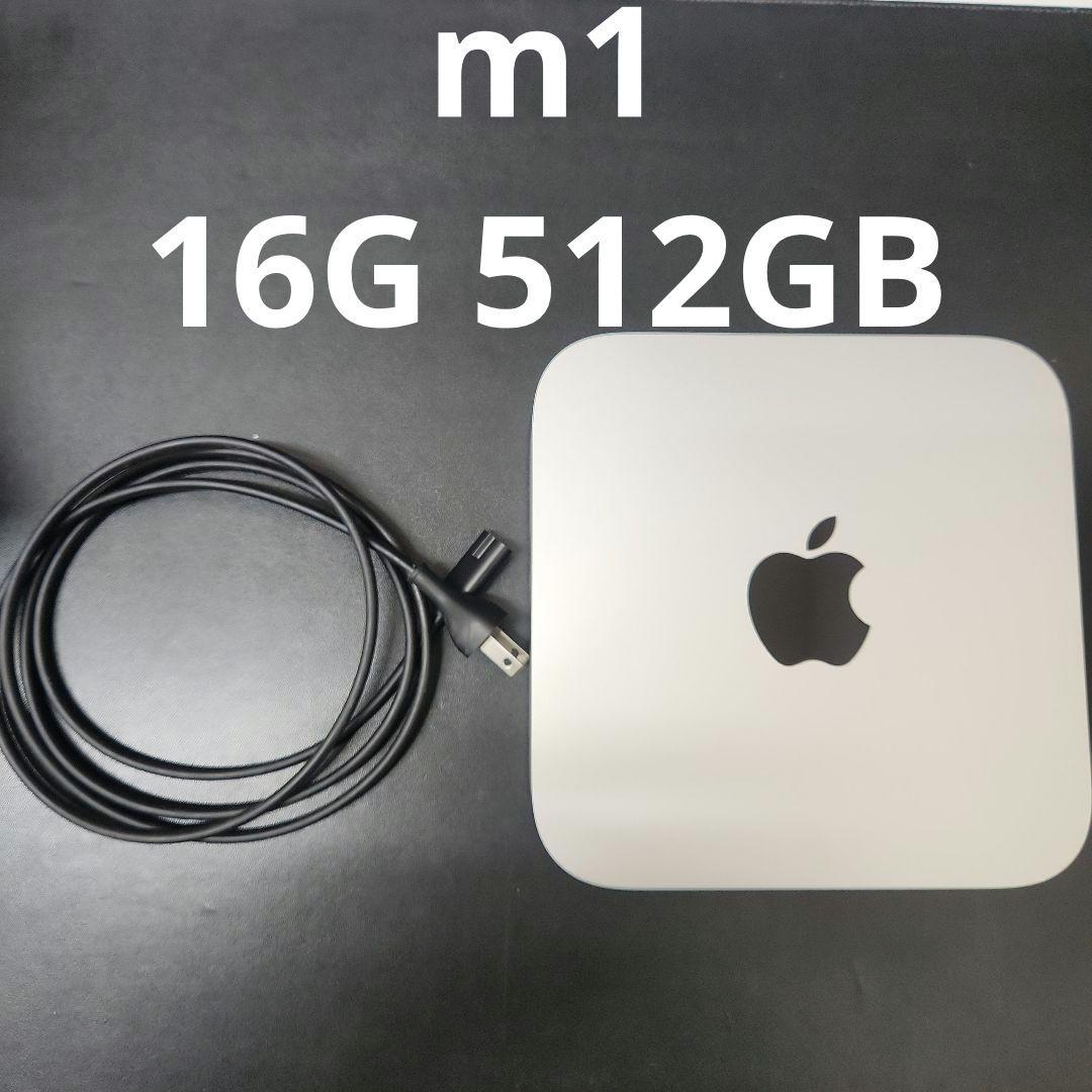 ミニPC Mac mini M1 16G/512GB