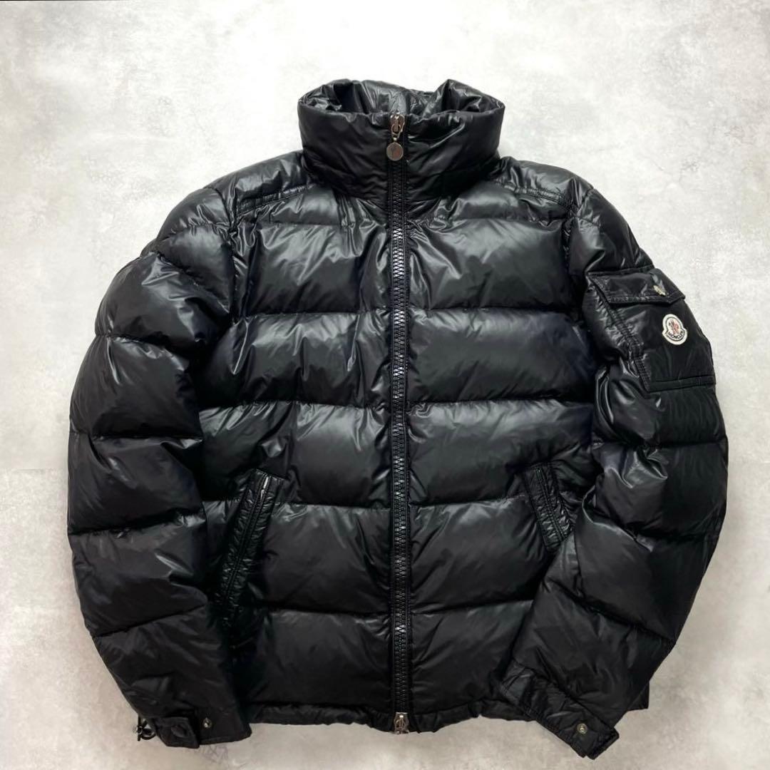 美品 MONCLER MAYA マヤ ダウンジャケット ブラック メンズ M 2