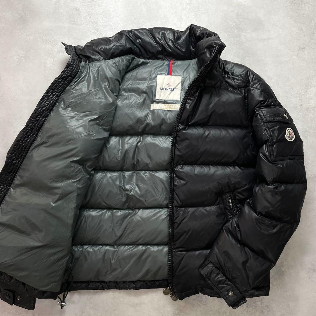 美品 MONCLER MAYA マヤ ダウンジャケット ブラック メンズ M 2