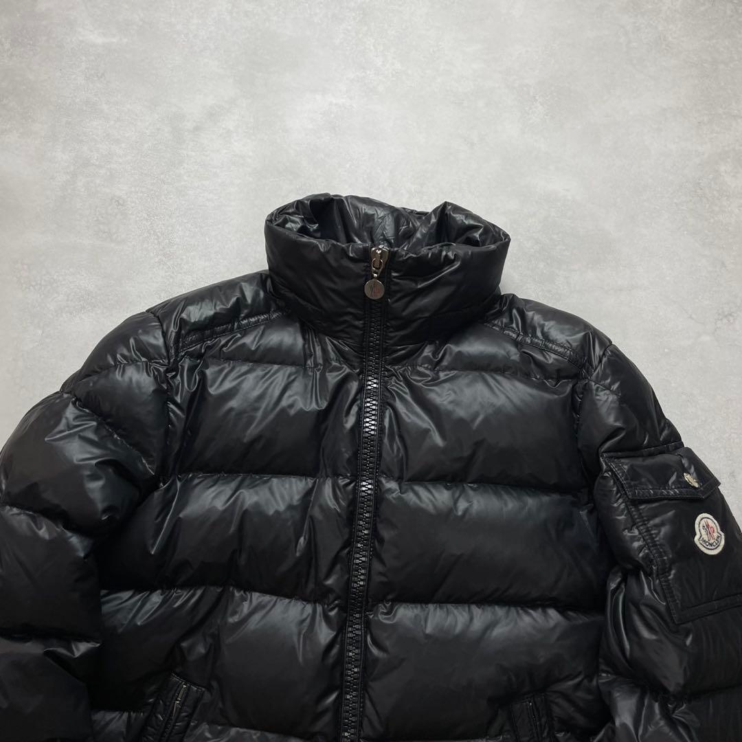 美品 MONCLER MAYA マヤ ダウンジャケット ブラック メンズ M 2