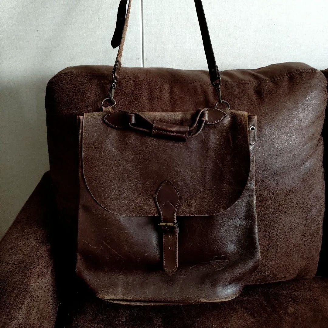 ビンテージレザーバック、ダブルアールエルジュディーオーガー好きな方に