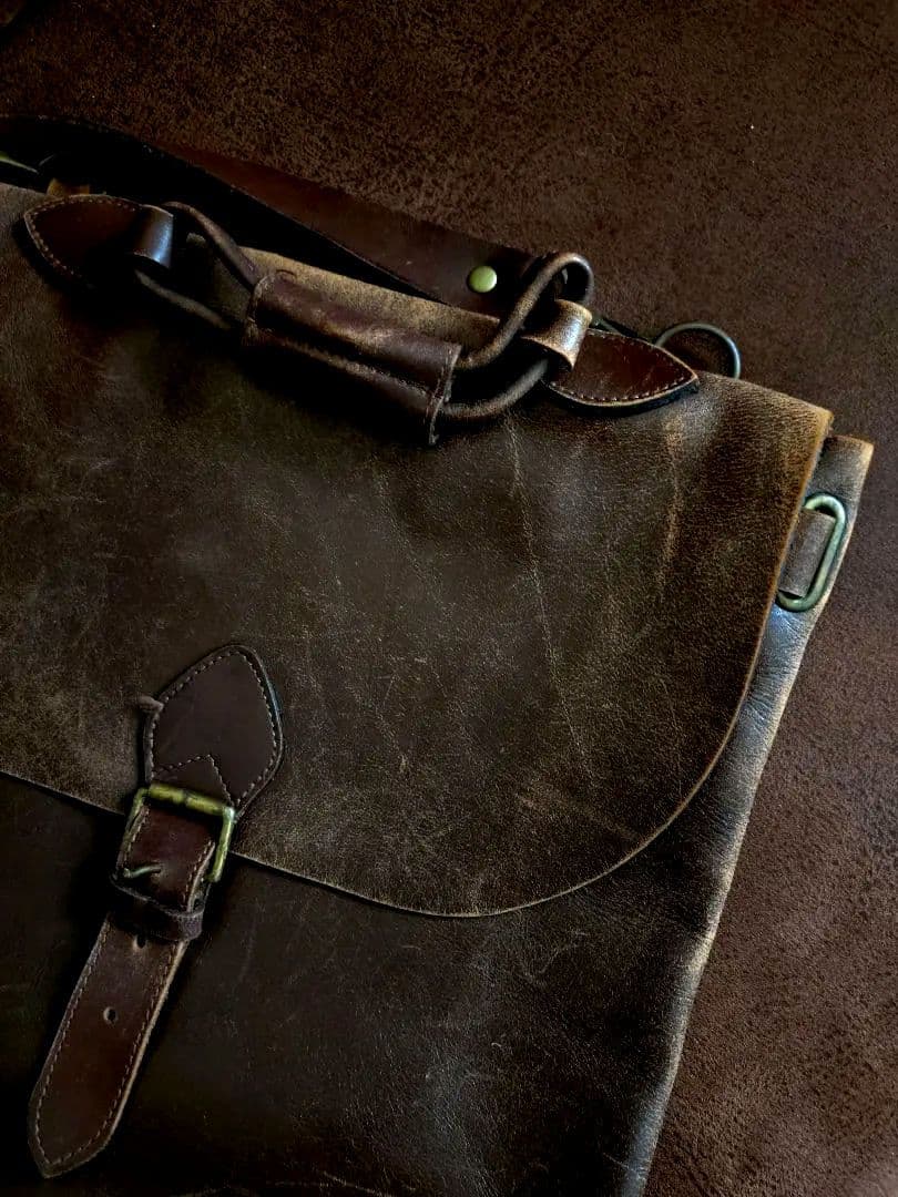 ビンテージレザーバック、ダブルアールエルジュディーオーガー好きな方に