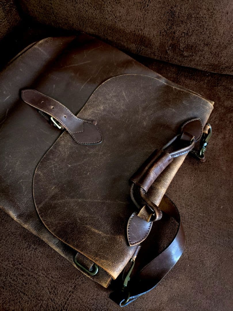 ビンテージレザーバック、ダブルアールエルジュディーオーガー好きな方に