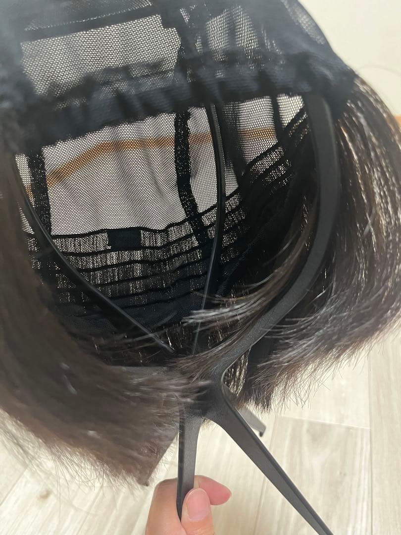 アクアドール 前髪取り外し式髪付き帽子・スタンドセット