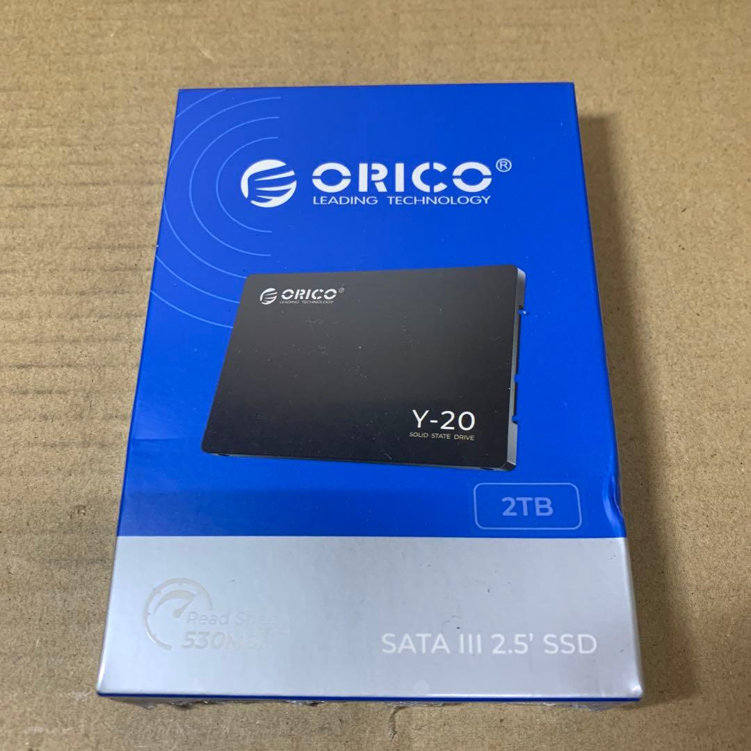 新品未開封　ORICO Y-20 2TB SATA III 内蔵SSD