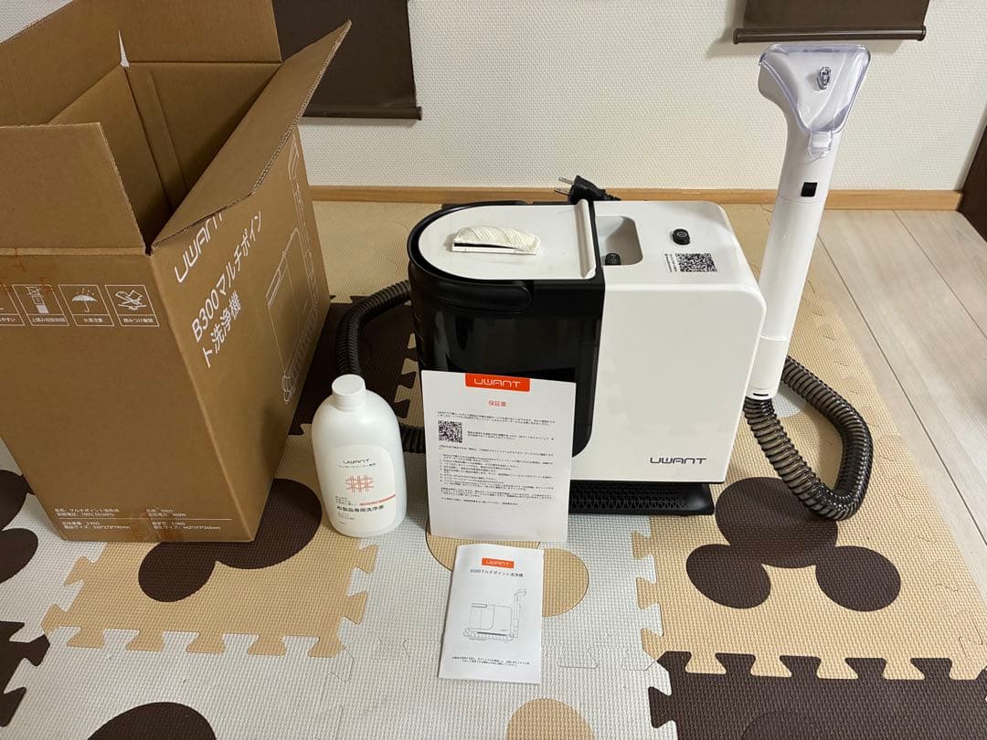 UWANT B300 スチームクリーナー