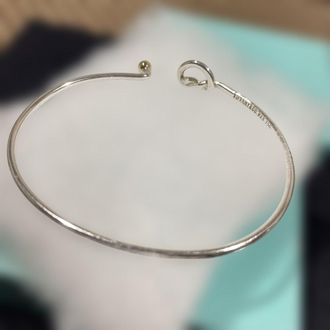 ティファニー　バングル　ラブノット　金　シルバー　ゴールド　ブレスレット