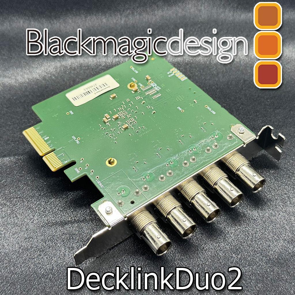【Blackmagic Design】 DeckLink Duo 2