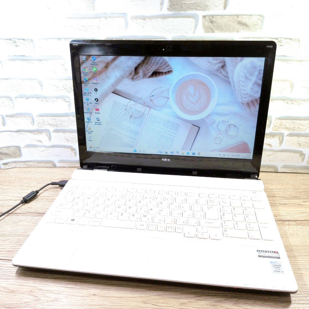 windows11✨快適SSD✨NECノートパソコン カメラ オフィス付き