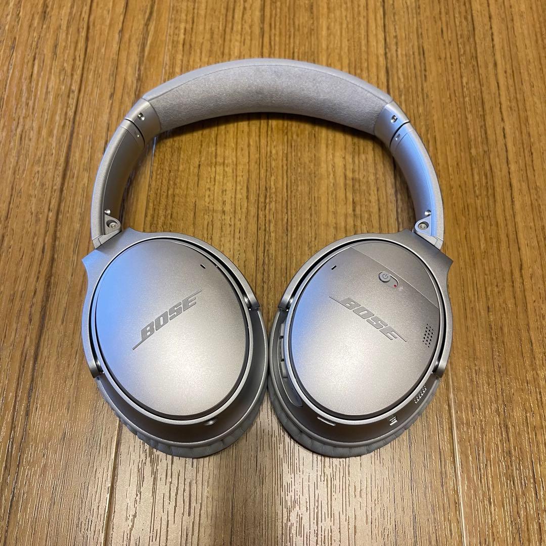 美品！ BOSE QUIETCOMFORT35 シルバー ボーズ ヘッドホン