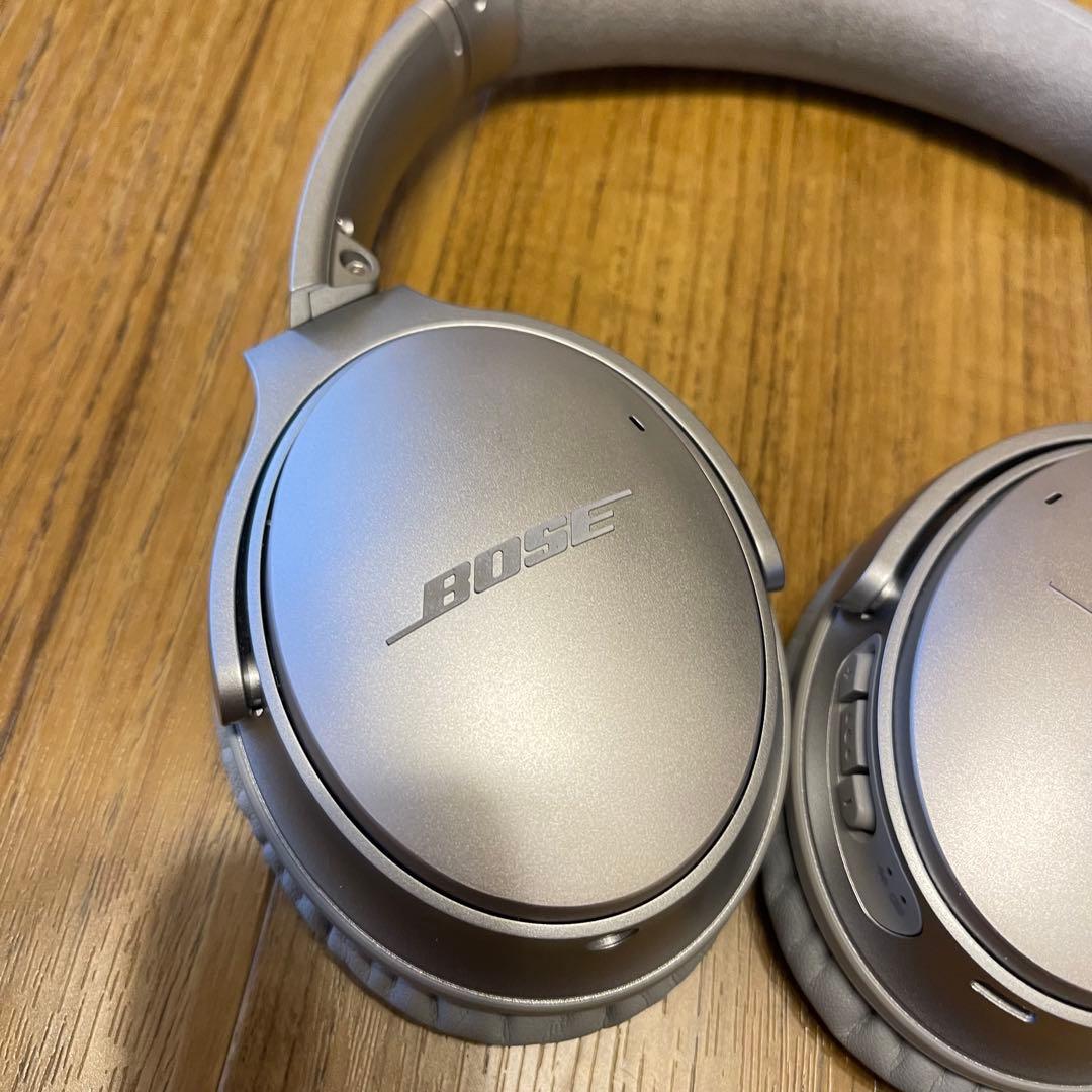 美品！ BOSE QUIETCOMFORT35 シルバー ボーズ ヘッドホン