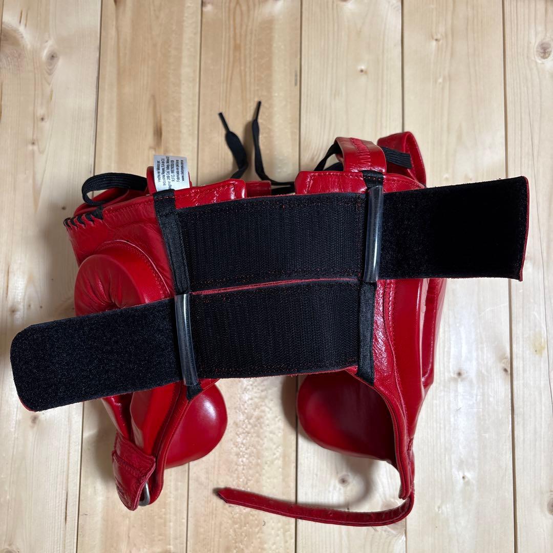 すん　REYES ボクシングヘッドギア　赤　Mサイズ