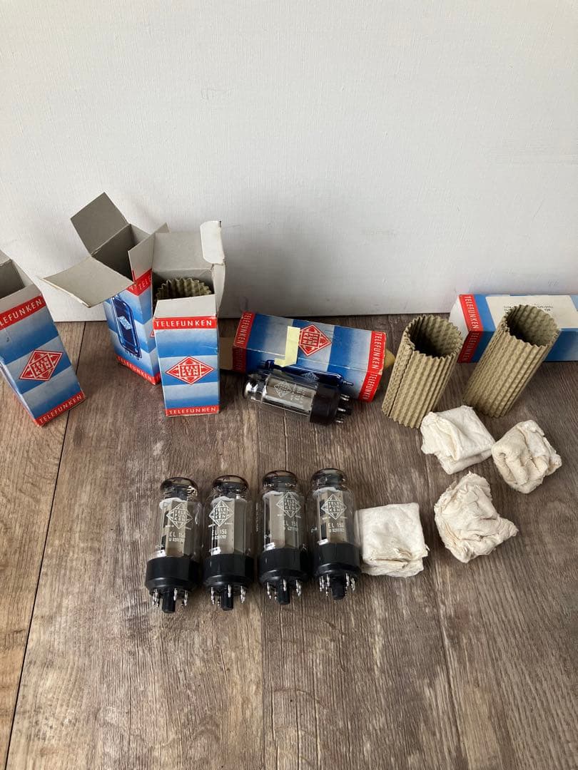 NishiTubes 様用　TELEFUNKEN EL156 真空管 6点セット