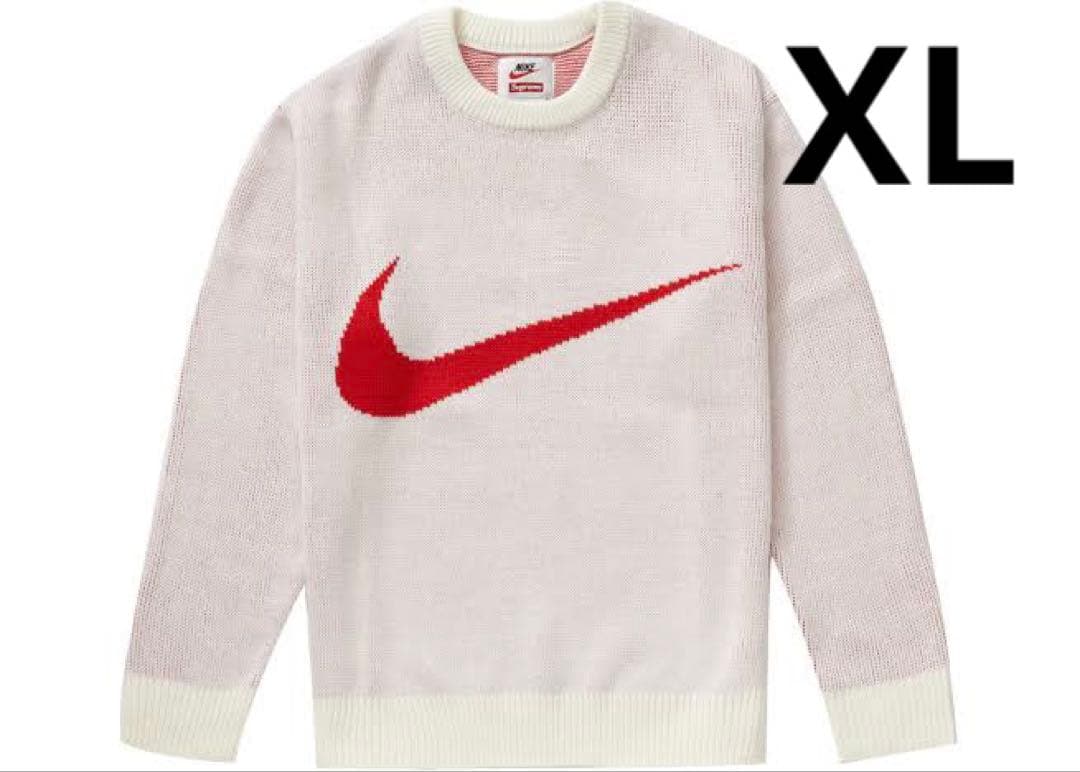 【最終値下】Supreme Nike Swoosh Sweater ニット