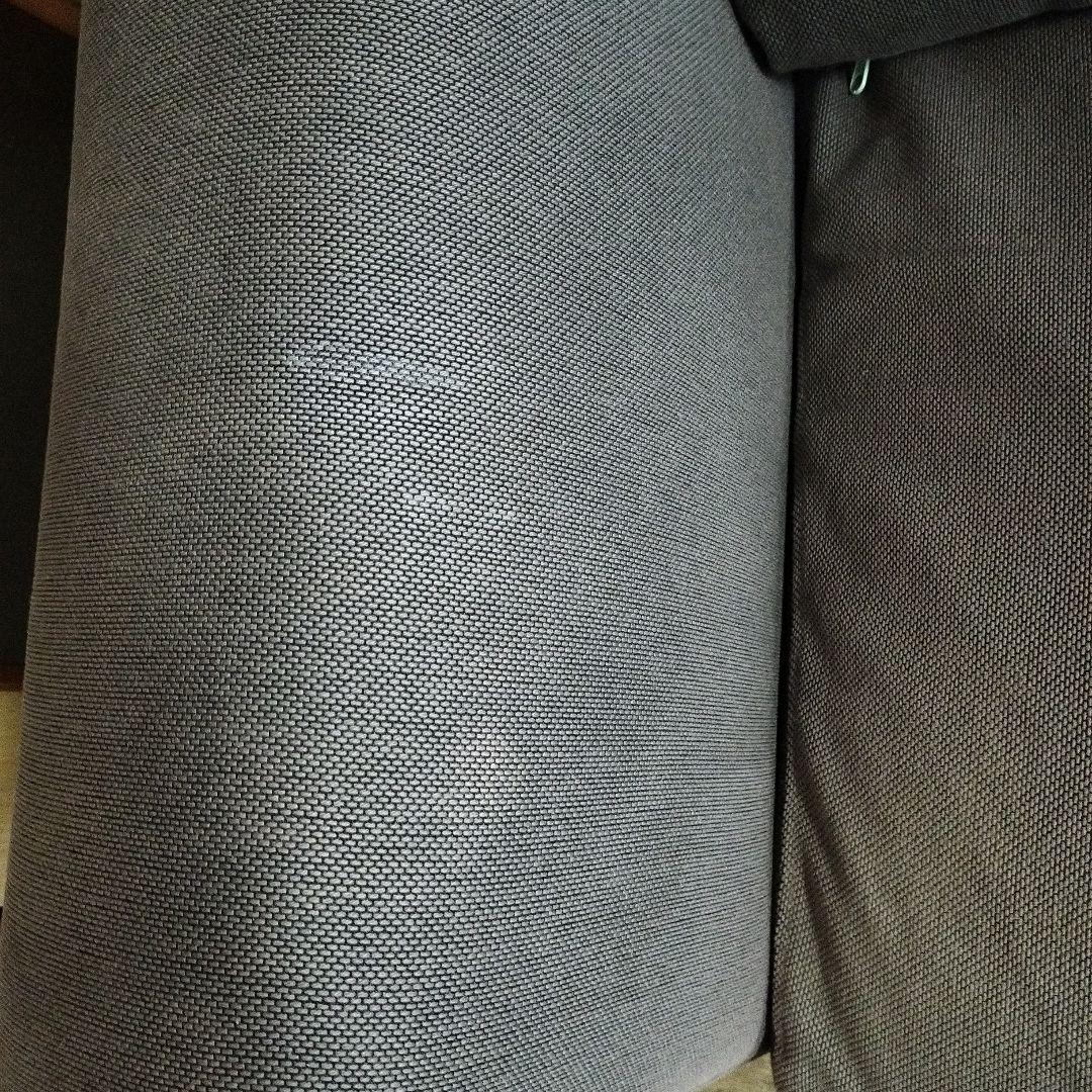 IKEA　イケア　ダークグレー２人掛けソファ