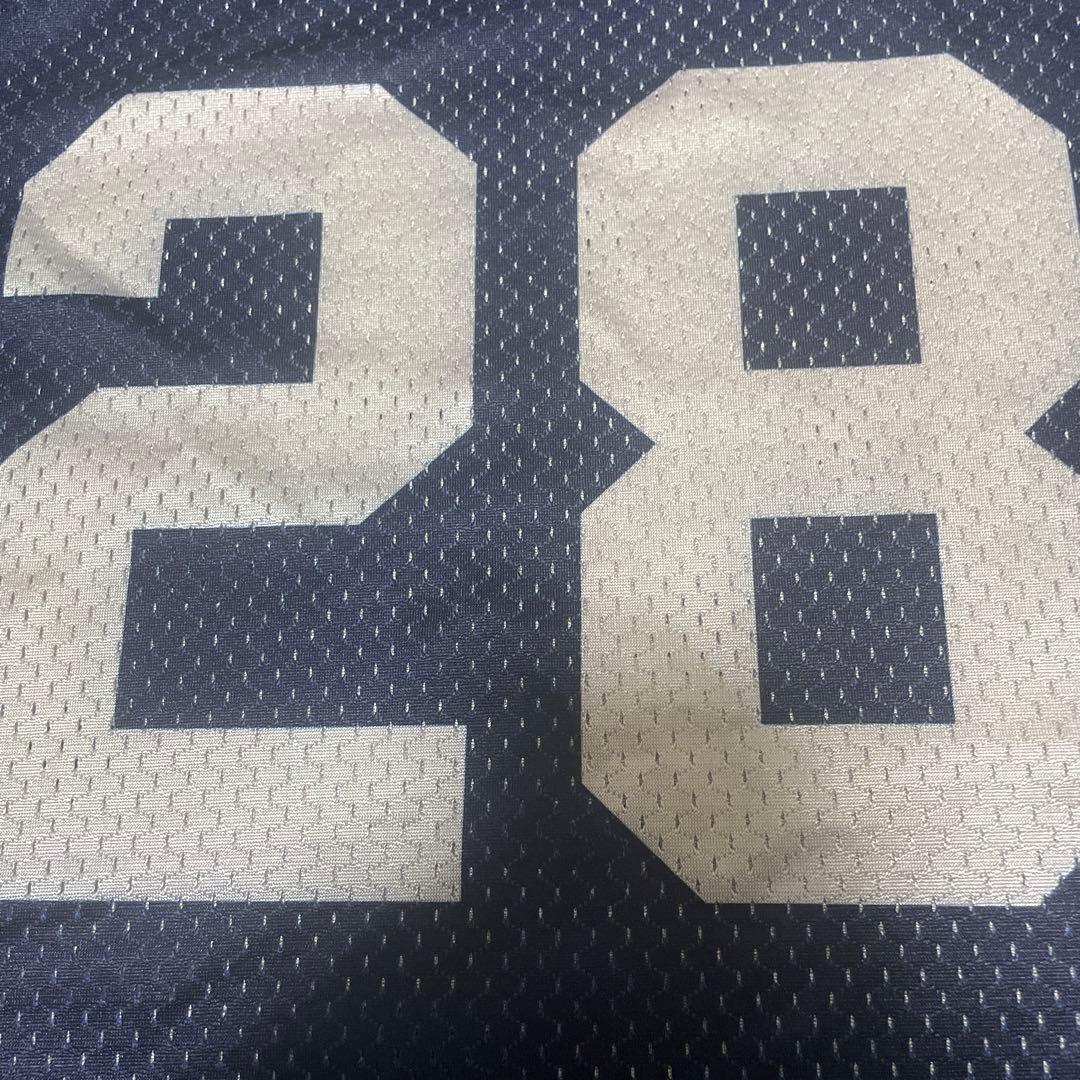 【非売品】アメフト　メッシュ　オービック　ブルー　ユニフォーム　Lサイズ ２８番