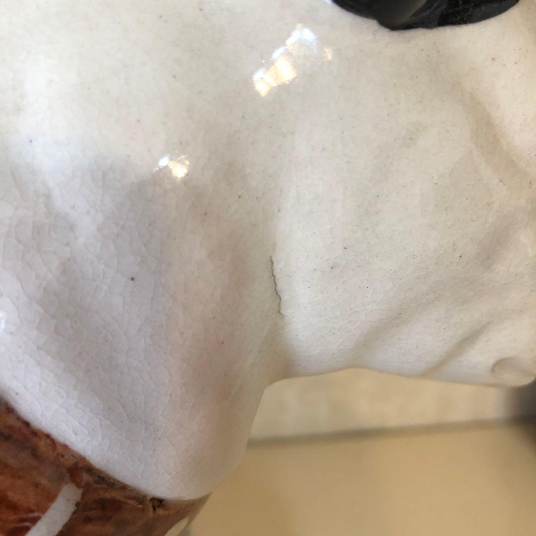 ビクター犬　ニッパーくん　大型31.5センチ　ビクター　犬　レア　爪付き　陶器