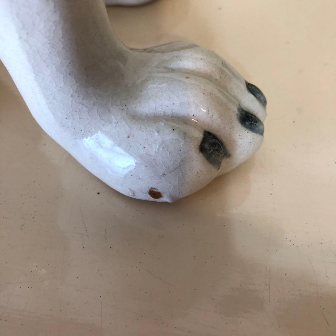 ビクター犬　ニッパーくん　大型31.5センチ　ビクター　犬　レア　爪付き　陶器