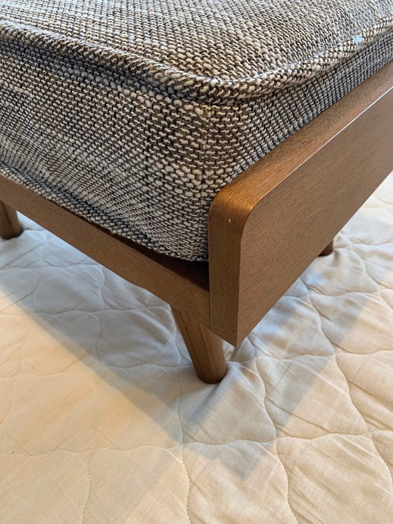 unico（ウニコ）　ALBERO（アルベロ）　オットマン　ウォールナットカラー