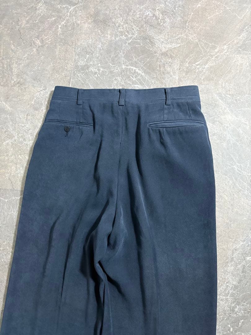 パンツ 90s BALENCIAGA gabardine wide slacks