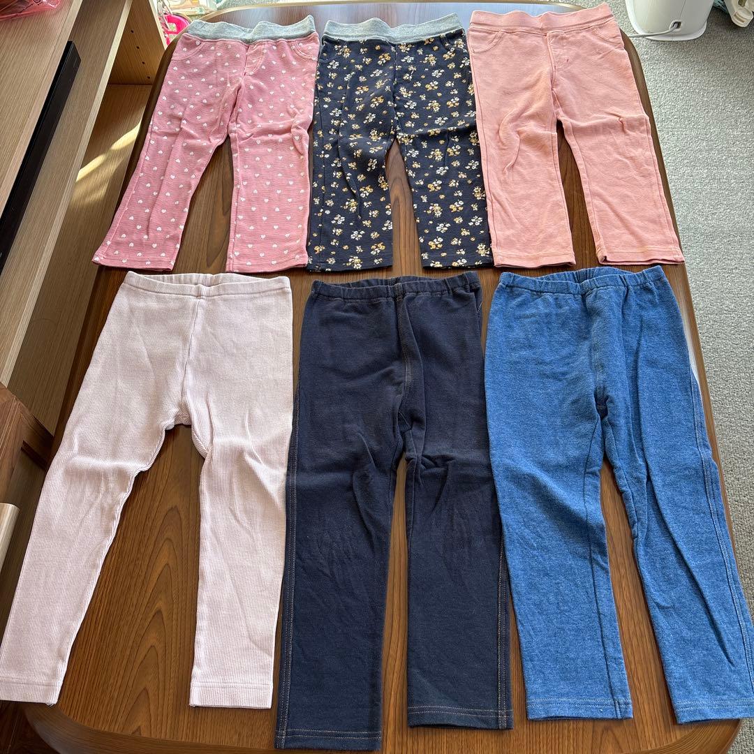 女の子服100サイズまとめ売り。トレーナー14点＆ズボン15点＆おまけ7点セット