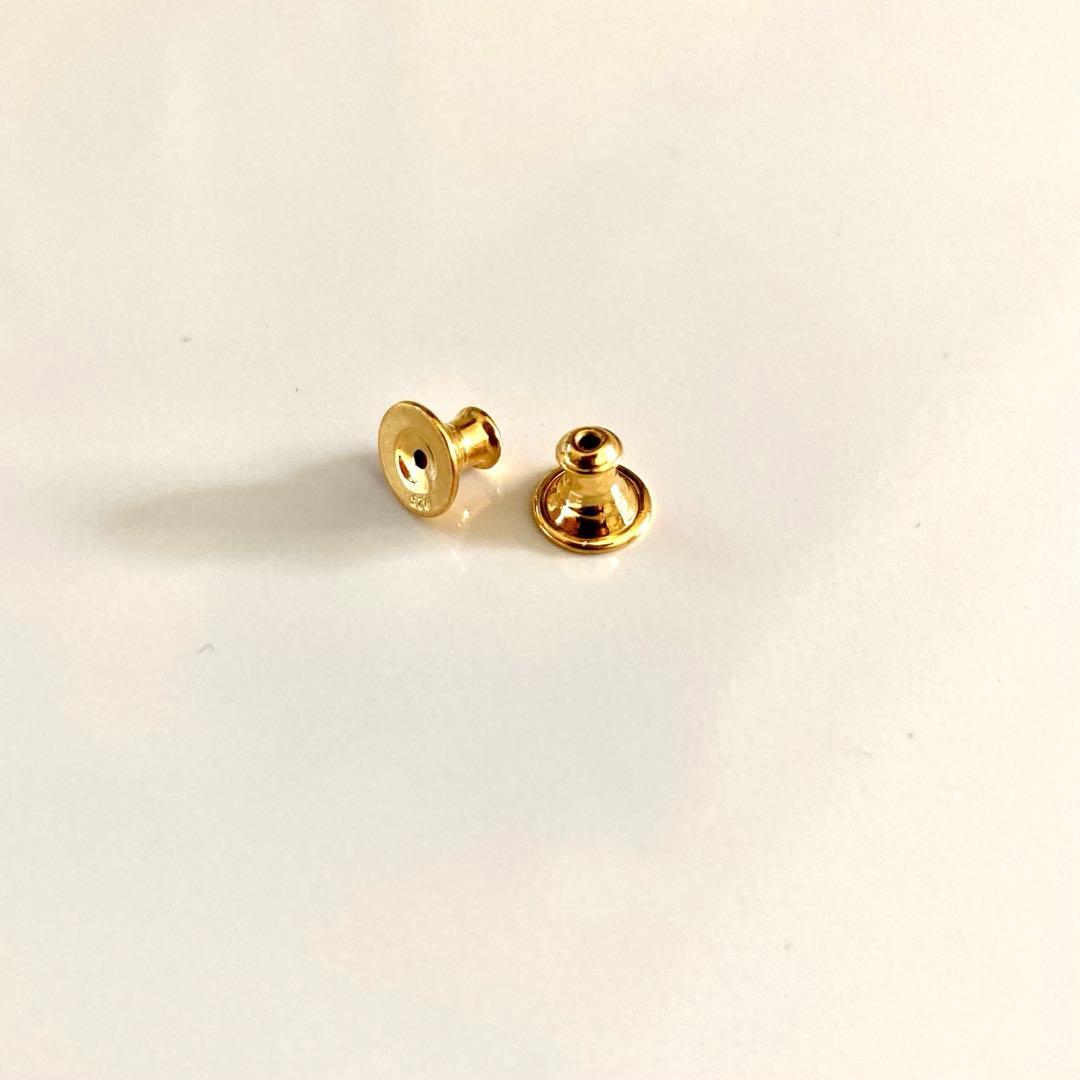 両耳　3.5×21mm シルバー925 18k ピアス 山田涼介