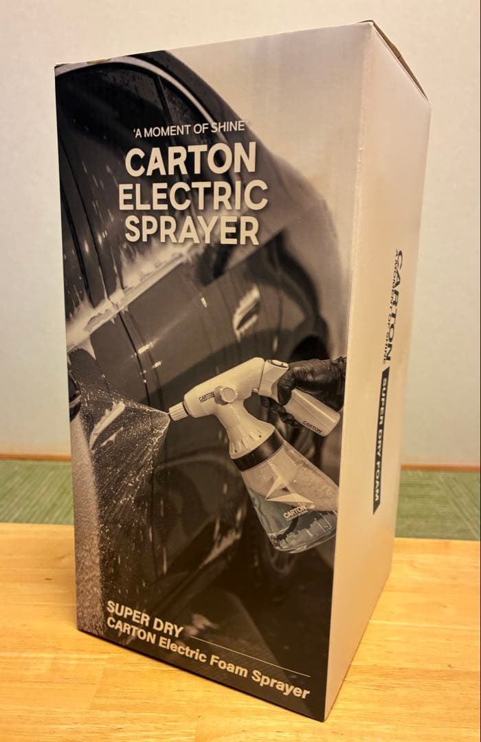 CARTON SUPER DRY FOAM 電動泡スプレー 1.5L