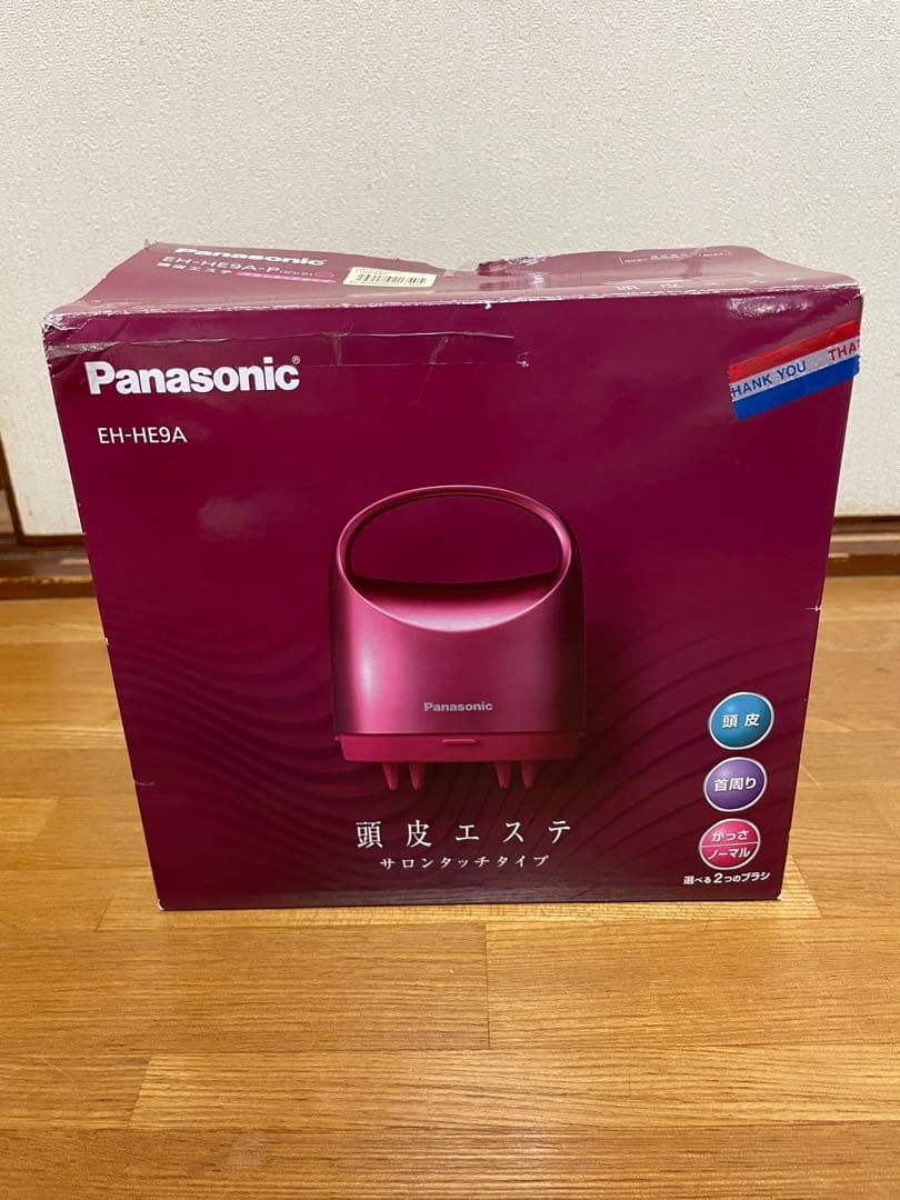 1度だけ使用★Panasonic EH-HE9A 頭皮エステ サロンタッチタイプ