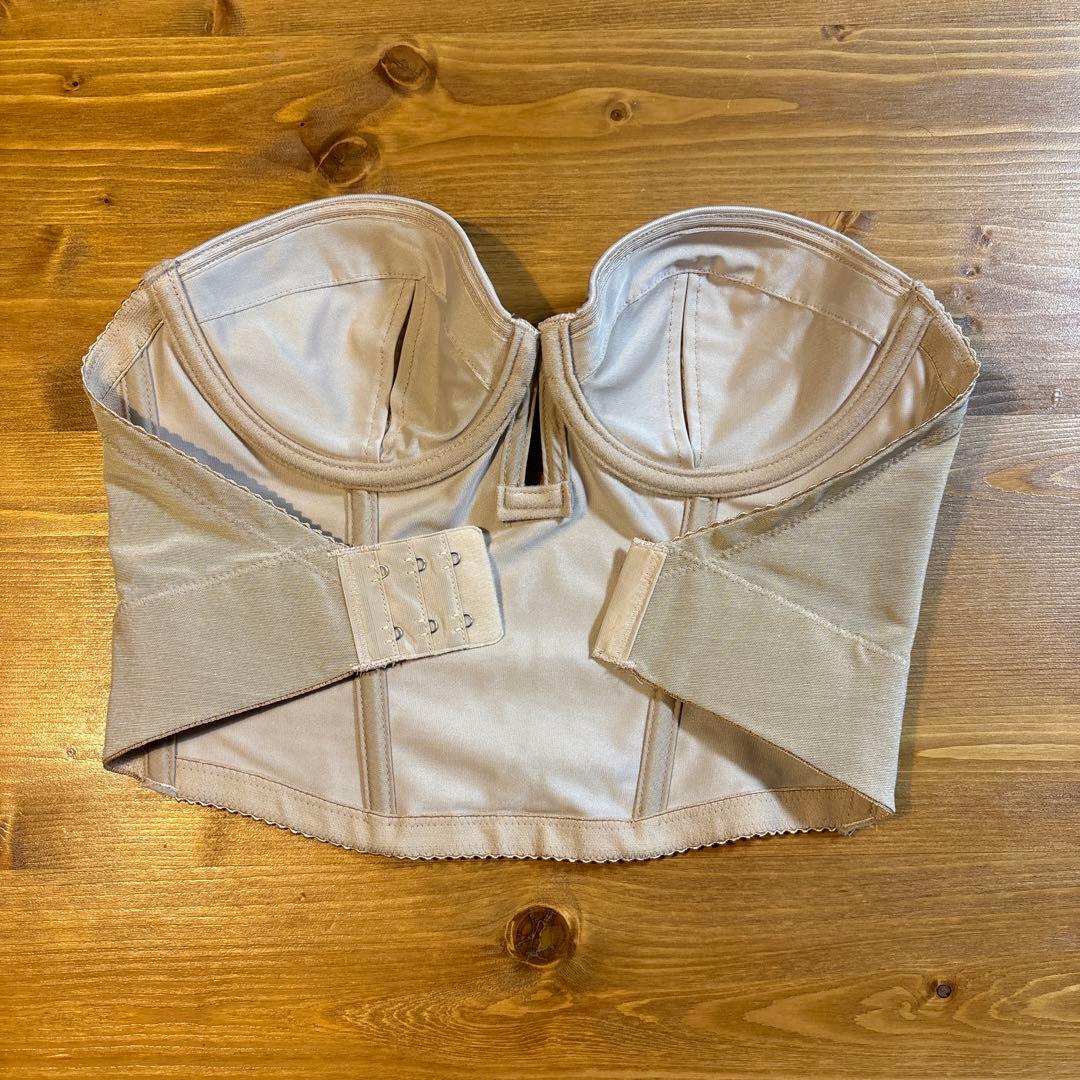 【トリートドレッシング】ショートビスチェC70 ロングガードルMロイヤルベージュ