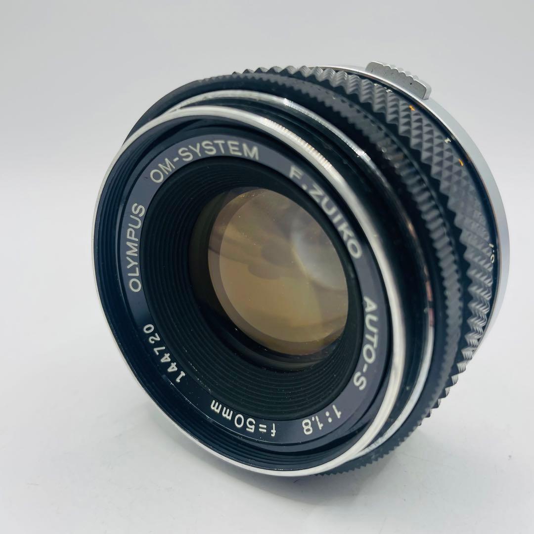 美品　OLYMPUS OM-10 F1.8 50mm フィルムカメラ